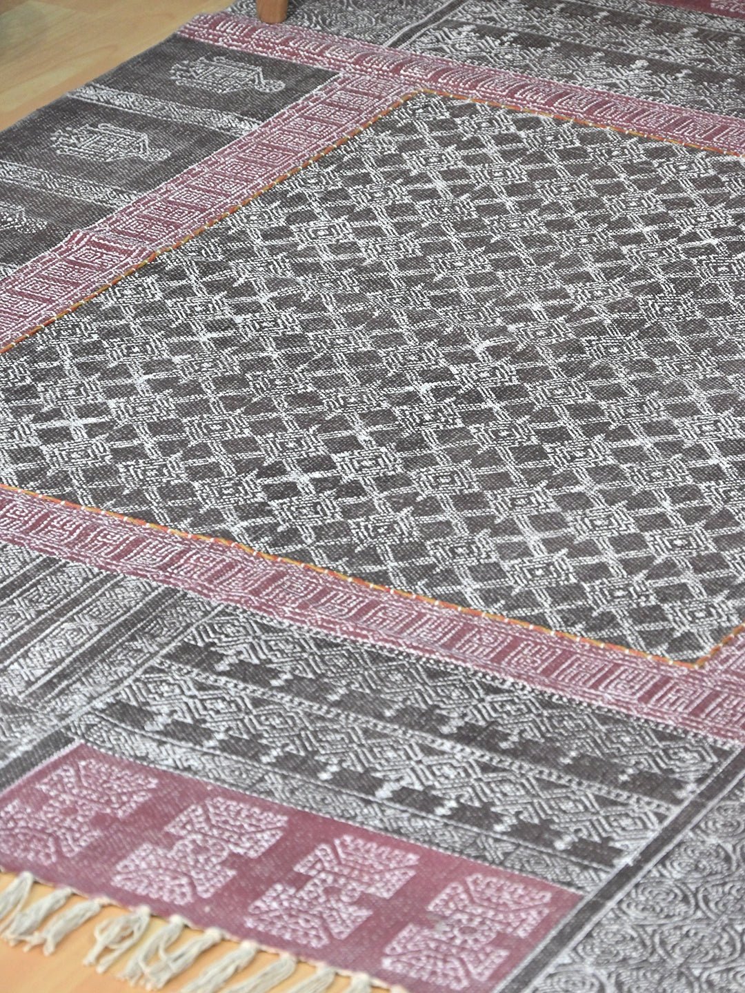 ETHAN-BLOCK PRINTED RUG - ART AVENUE
