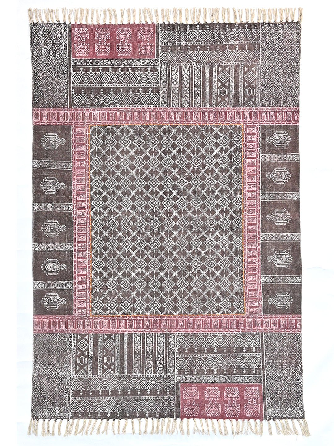 ETHAN-BLOCK PRINTED RUG - ART AVENUE