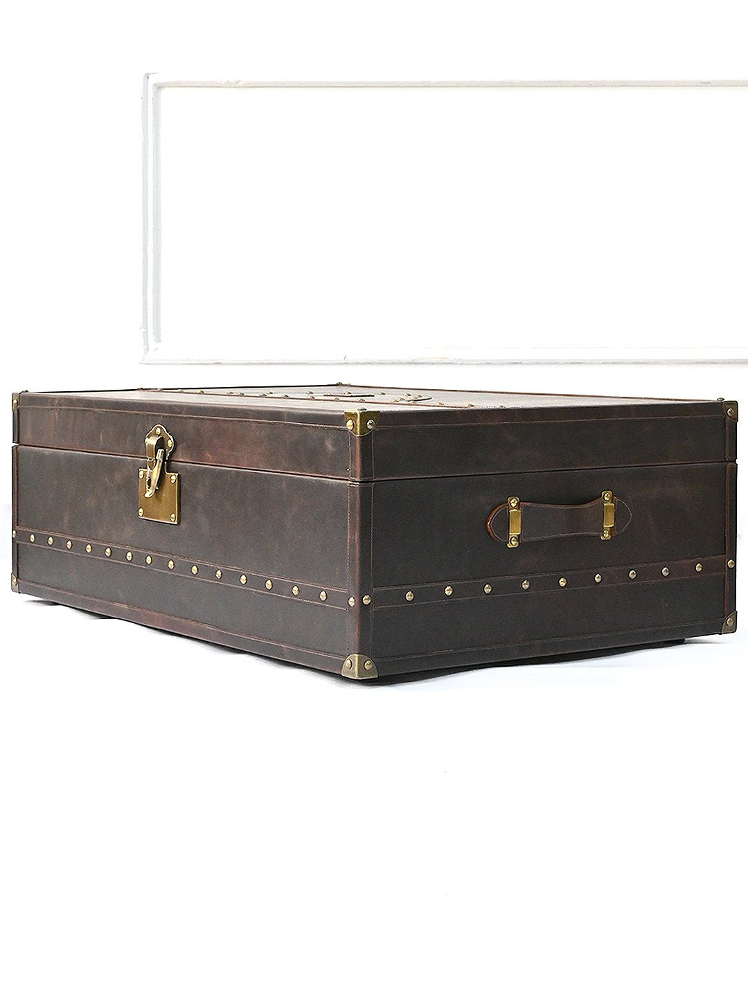 CORAL - LEATHER TRUNK - ART AVENUE