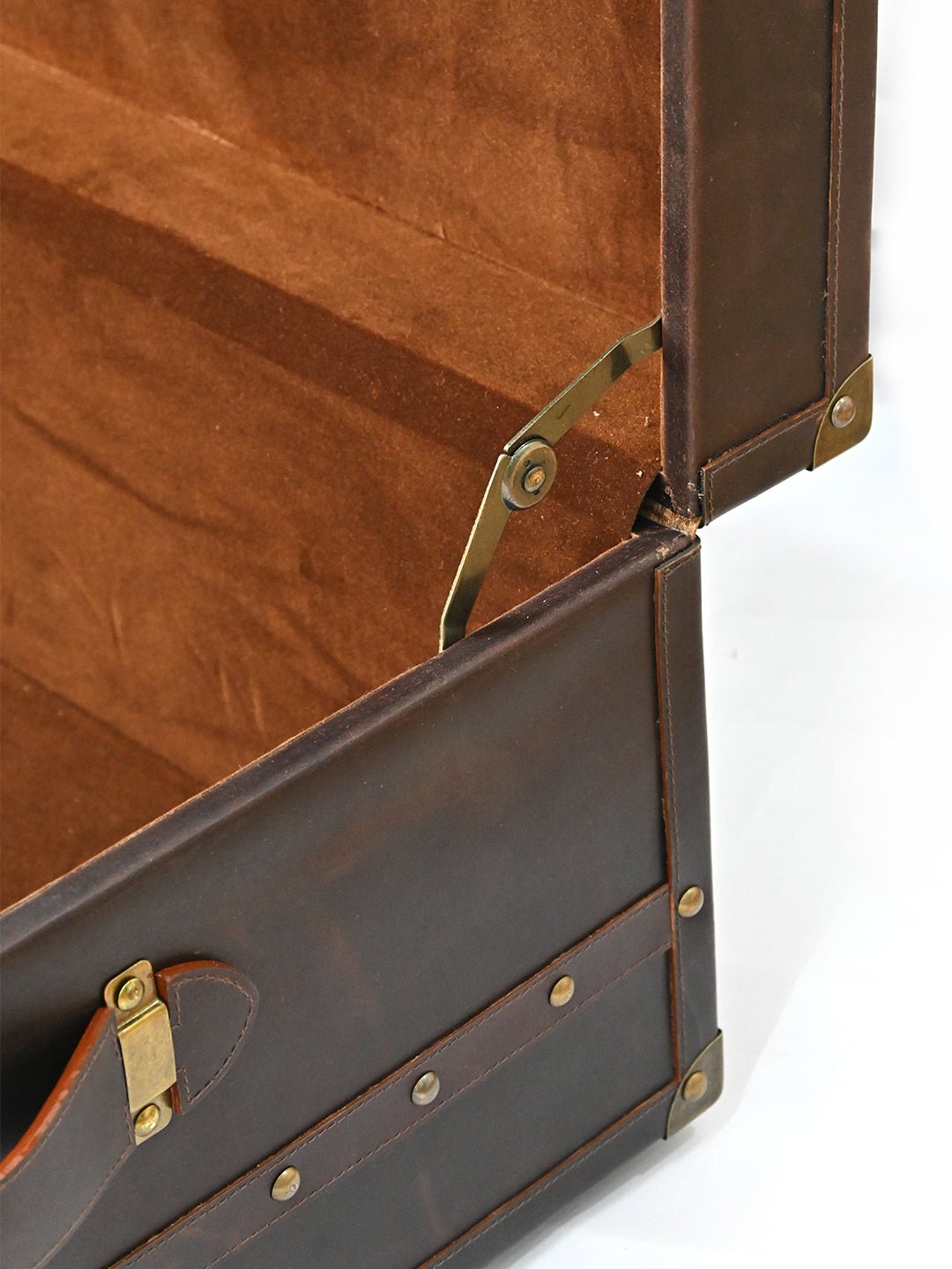 CORAL - LEATHER TRUNK - ART AVENUE