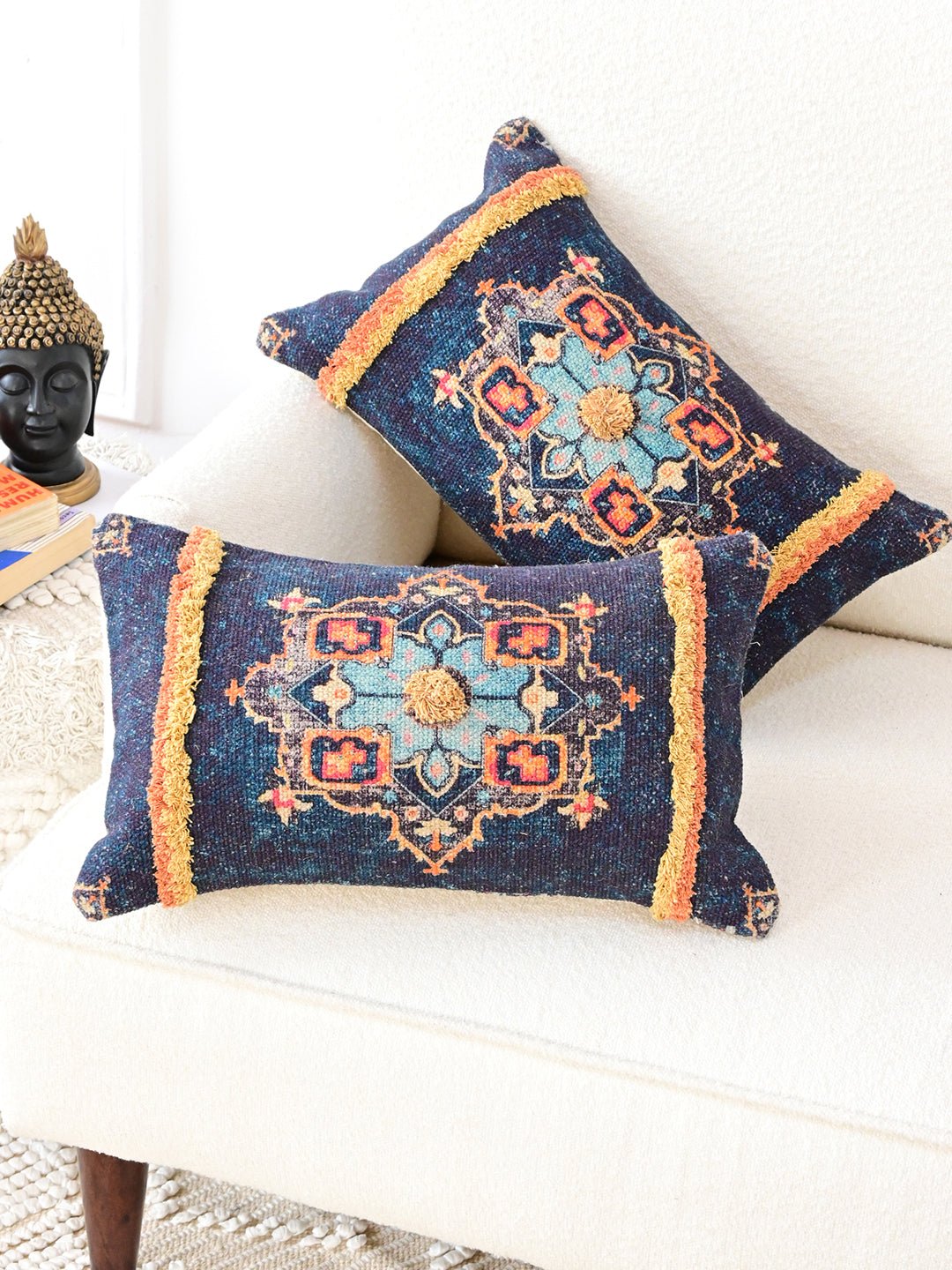 AZELIA-LUMBAR CUSHION COVER - ART AVENUE