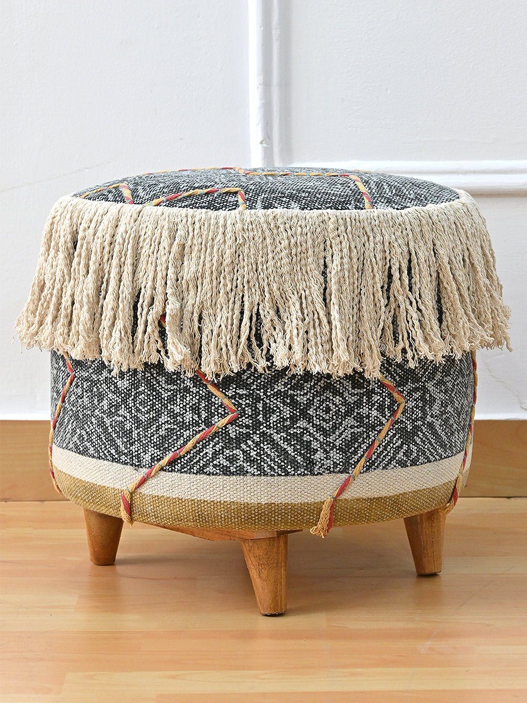 ABSOLUTE - CYLINDRICAL OTTOMAN - ART AVENUE