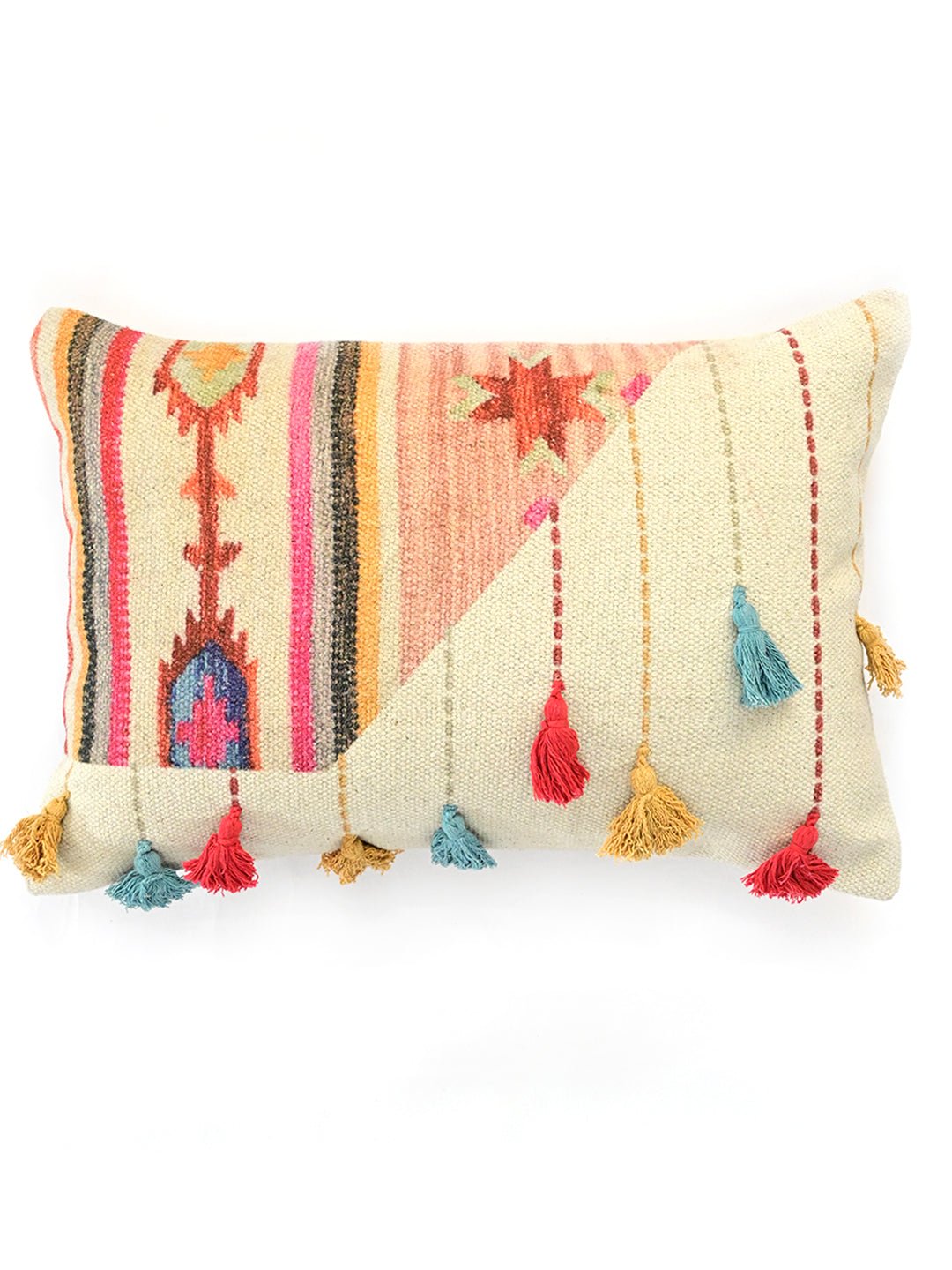 AZTEC-LUMBAR CUSHION COVER - ART AVENUE
