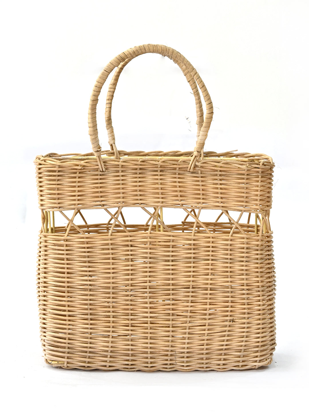 PERUVIAN -MULTIPURPOSE BAMBOO BASKET & TOKRI - ART AVENUE