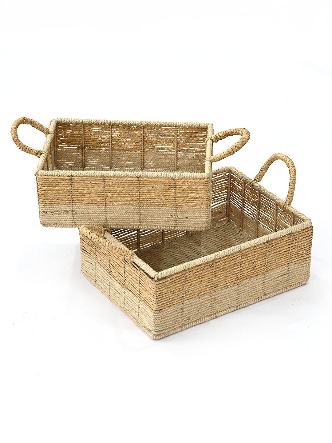 MIMOSA-MULTIPURPOSE JUTE BASKET - ART AVENUE