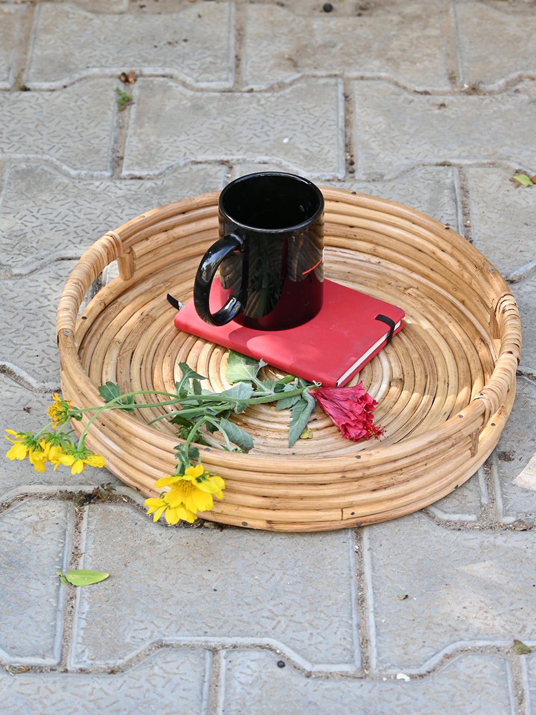 HOBART MULTIPURPOSE BAMBOO BASKET & TRAY
