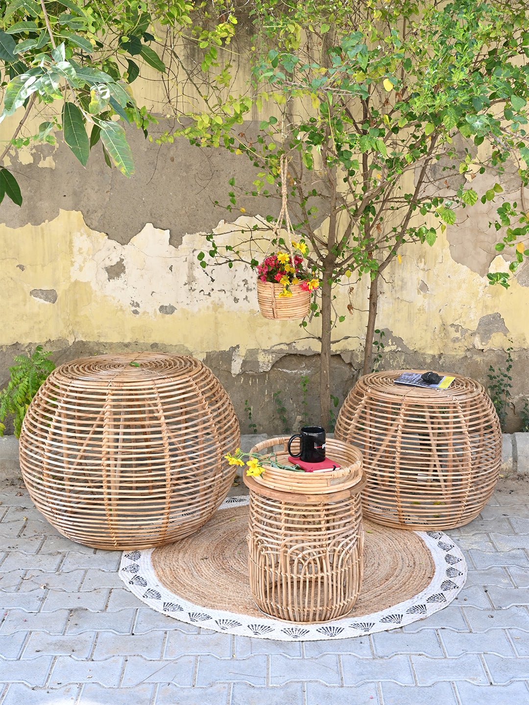 NEVADA - MULTIPURPOSE BAMBOO TABLE - ART AVENUE