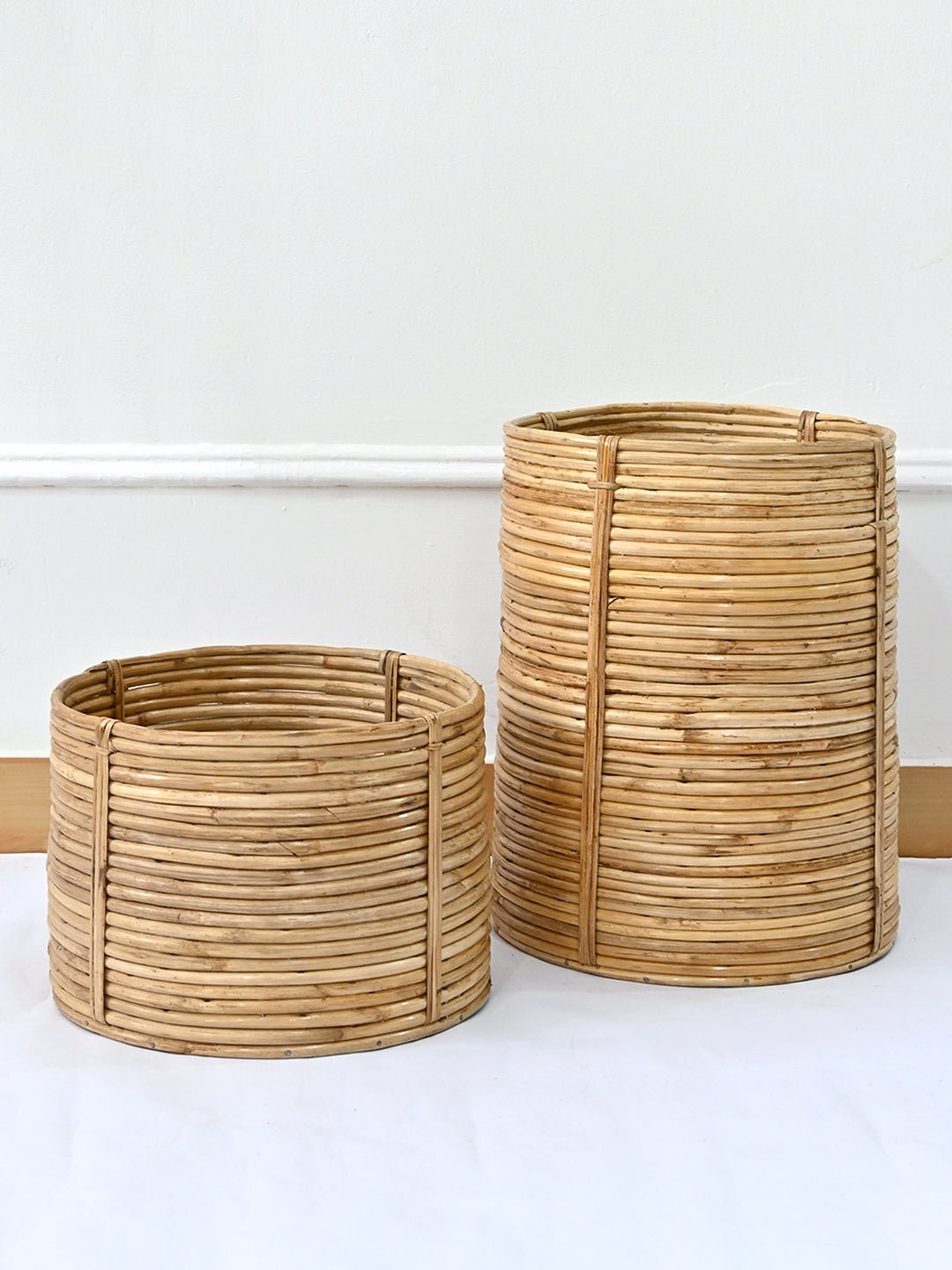CLARA - MULTIPURPOSE BAMBOO BASKET - ART AVENUE