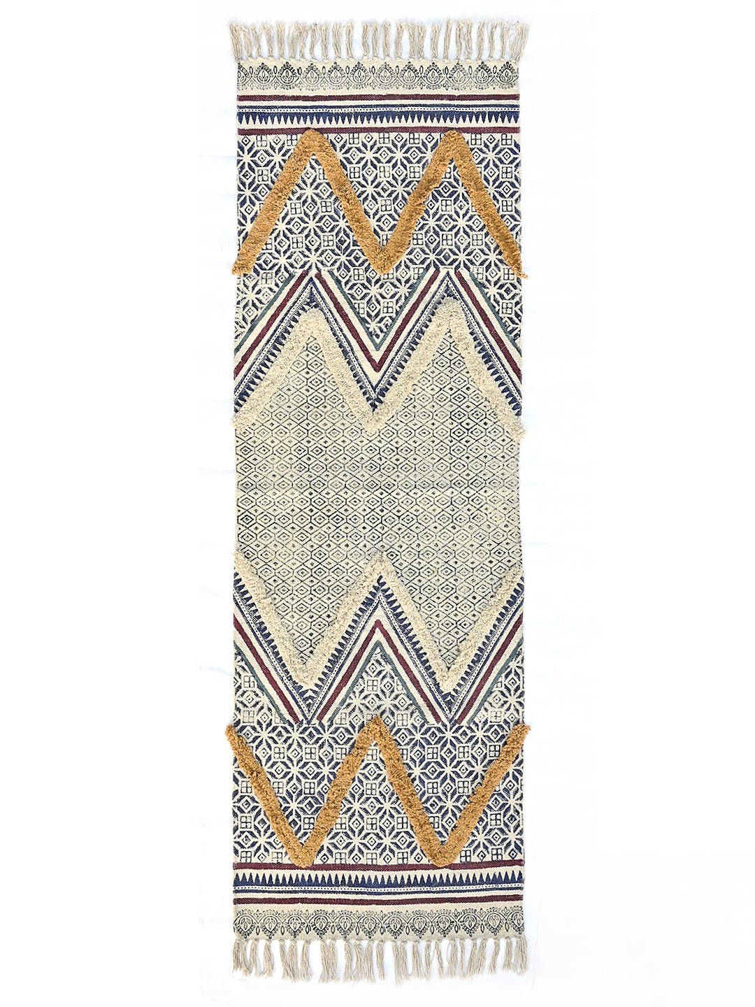 GATEWAY - BLOCK PRINTED FLOOR RUNNER - ART AVENUE