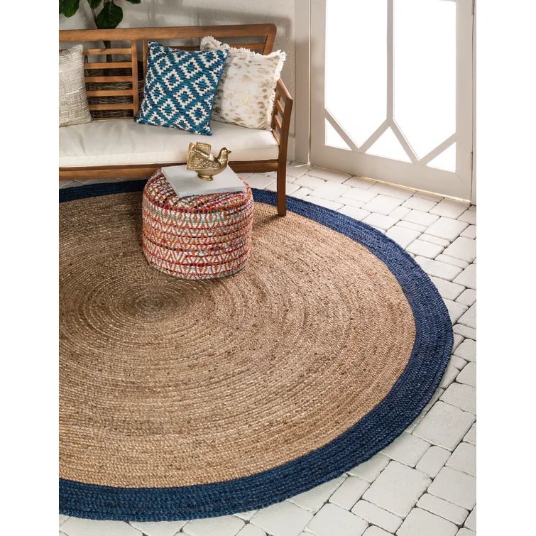 VAGHINAG- ROUND JUTE RUG - ART AVENUE