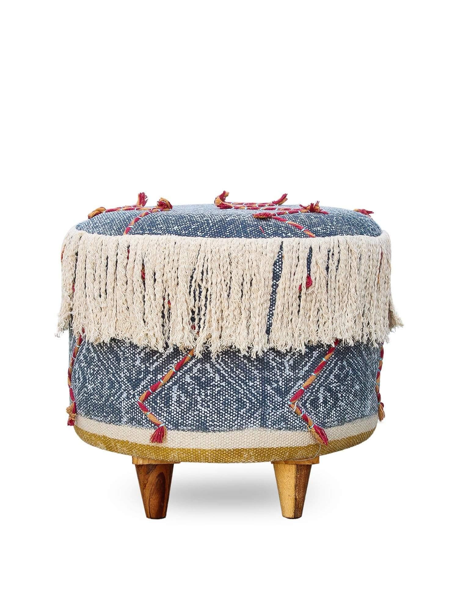 ABSOLUTE - CYLINDRICAL OTTOMAN - ART AVENUE