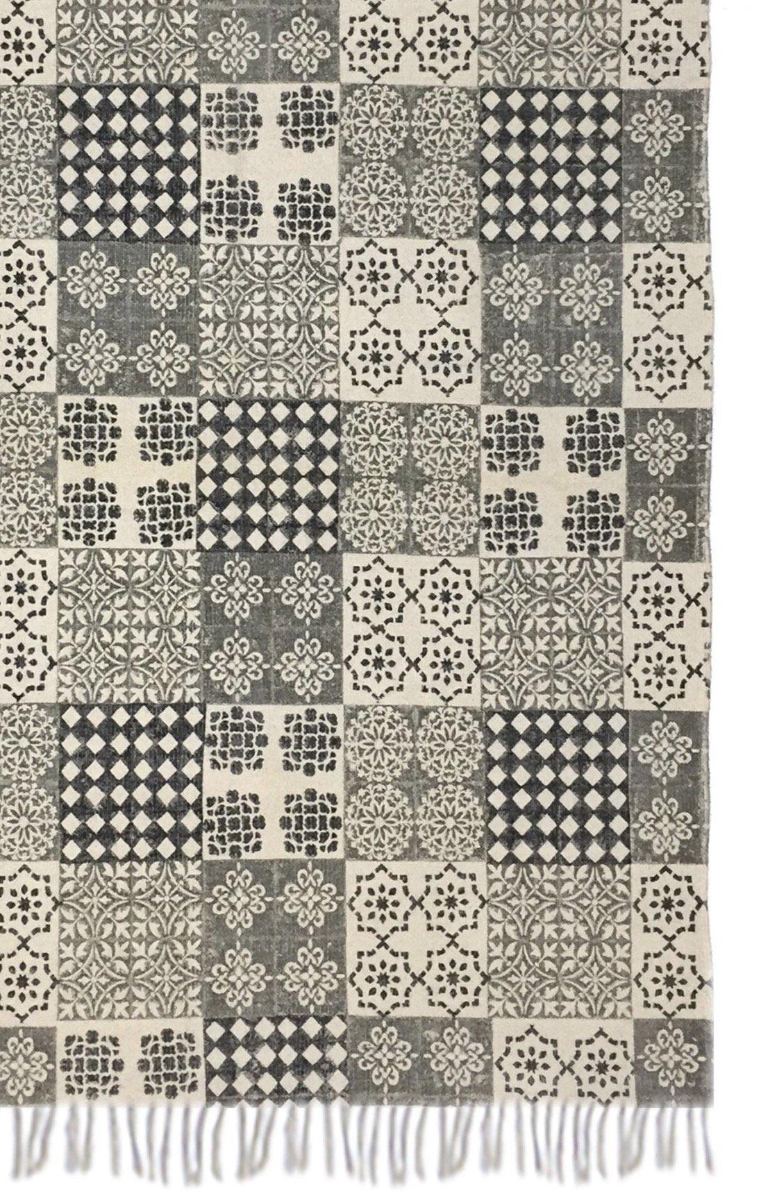 AJANTA - BLOCK PRINTED RUG - ART AVENUE