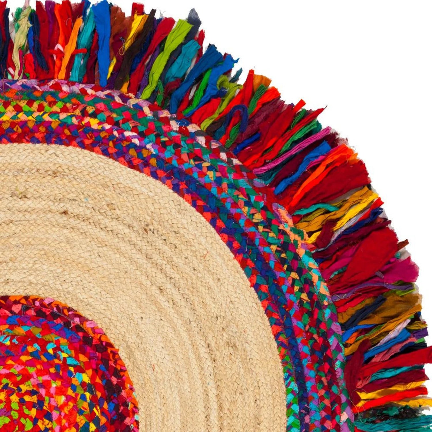 ALACIA - ROUND JUTE RUG - ART AVENUE