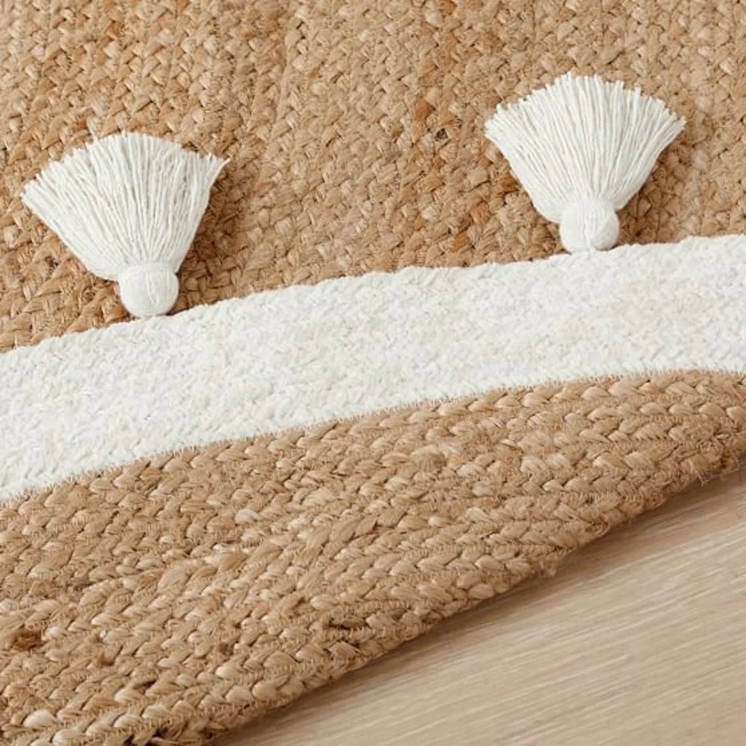 ASTRO - ROUND JUTE RUG - ART AVENUE