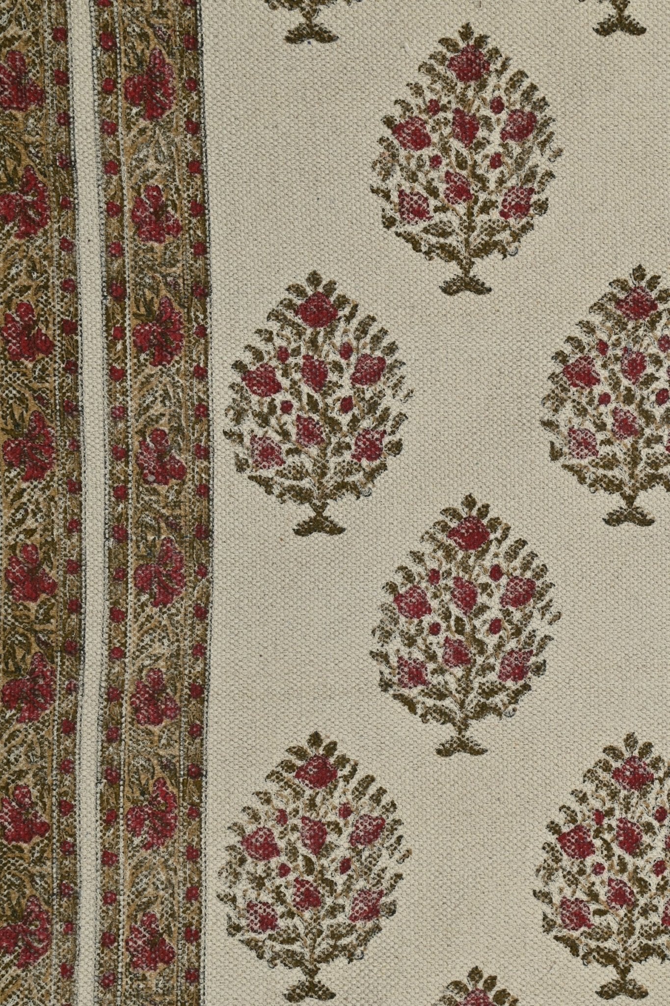 AUTUMN - BLOCK PRINTED RUG - ART AVENUE