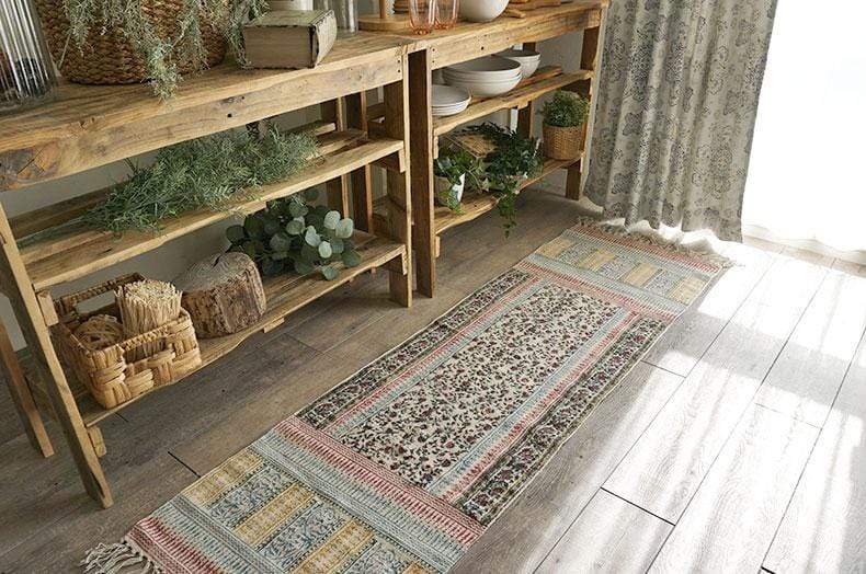 BANJUL - BLOCK PRINTED FLOOR RUNNER - ART AVENUE