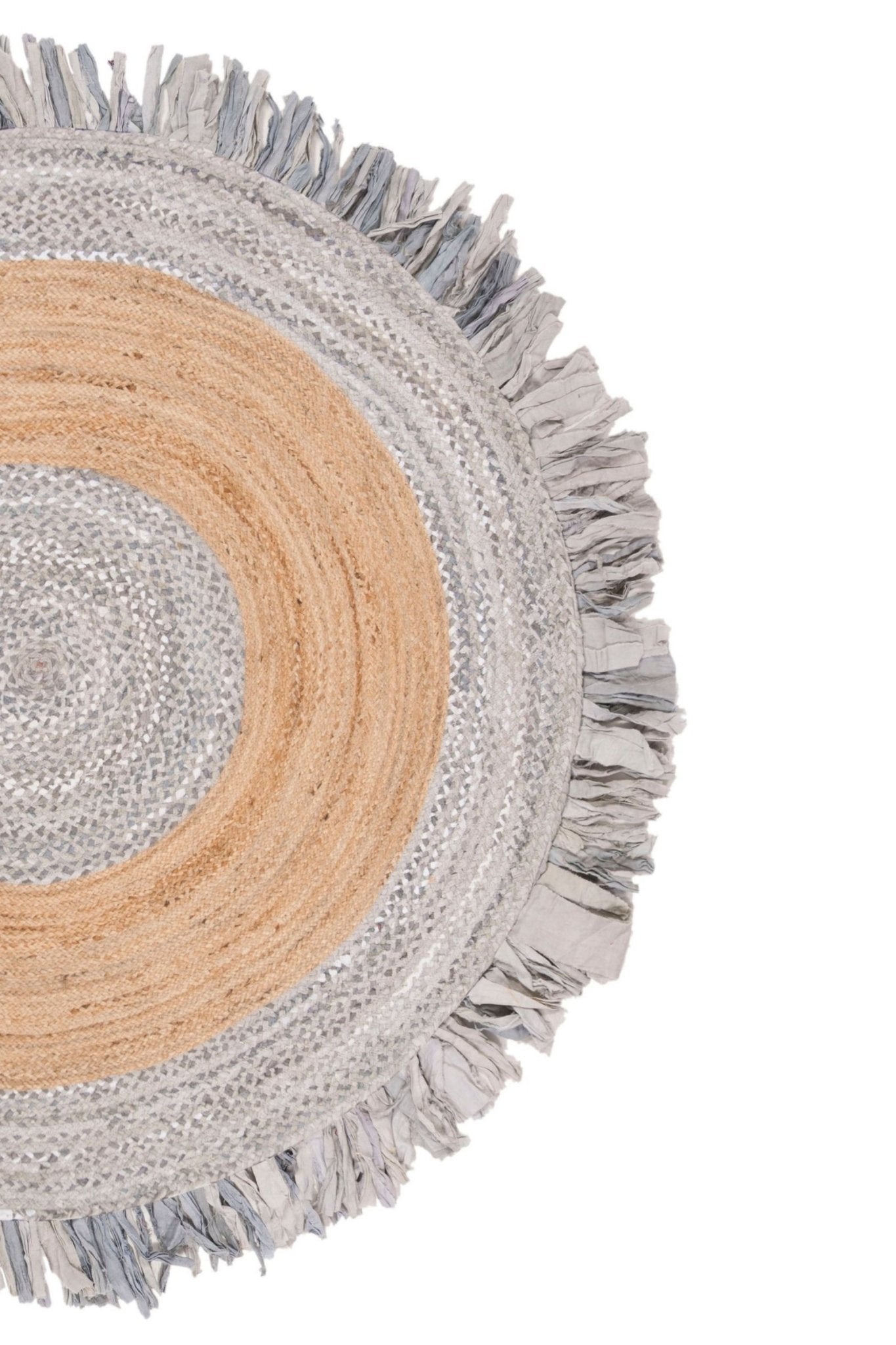BEGONIA - ROUND JUTE RUG - ART AVENUE