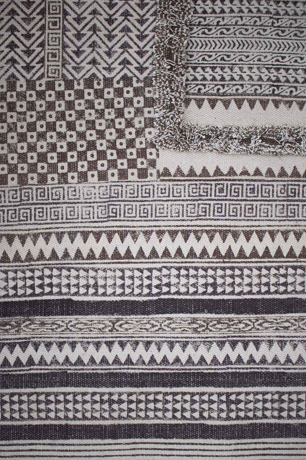 BENJAMIN - BLOCK PRINTED RUG - ART AVENUE