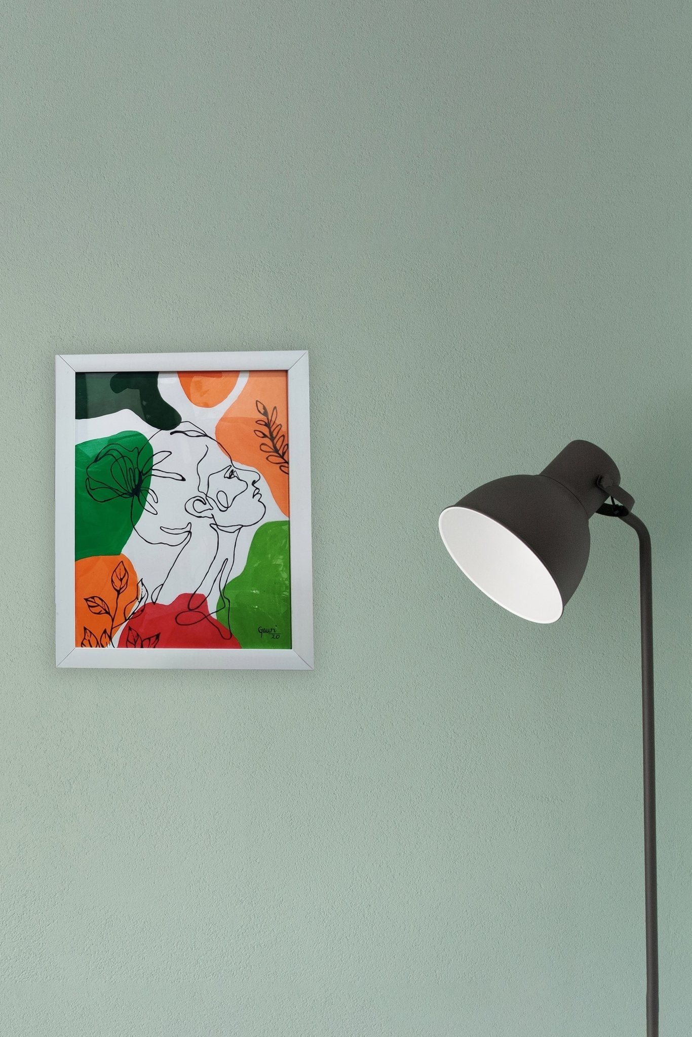 BOHEMIAN NEUTRAL 3 PAINTING - 12" x 15 " - ART AVENUE