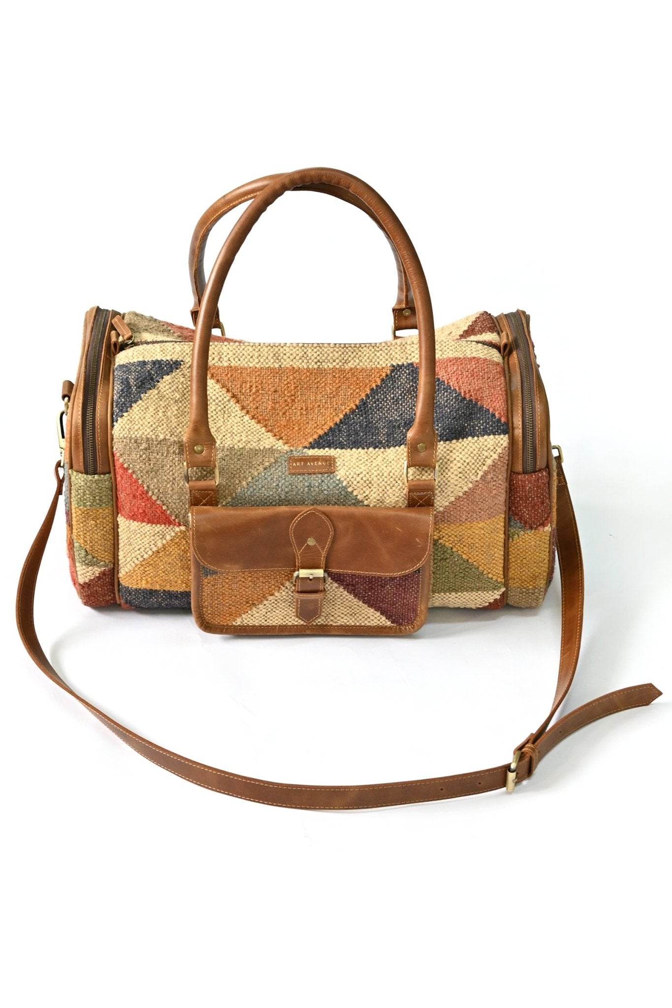 CANNA - KILIM DUFFLE BAG - ART AVENUE