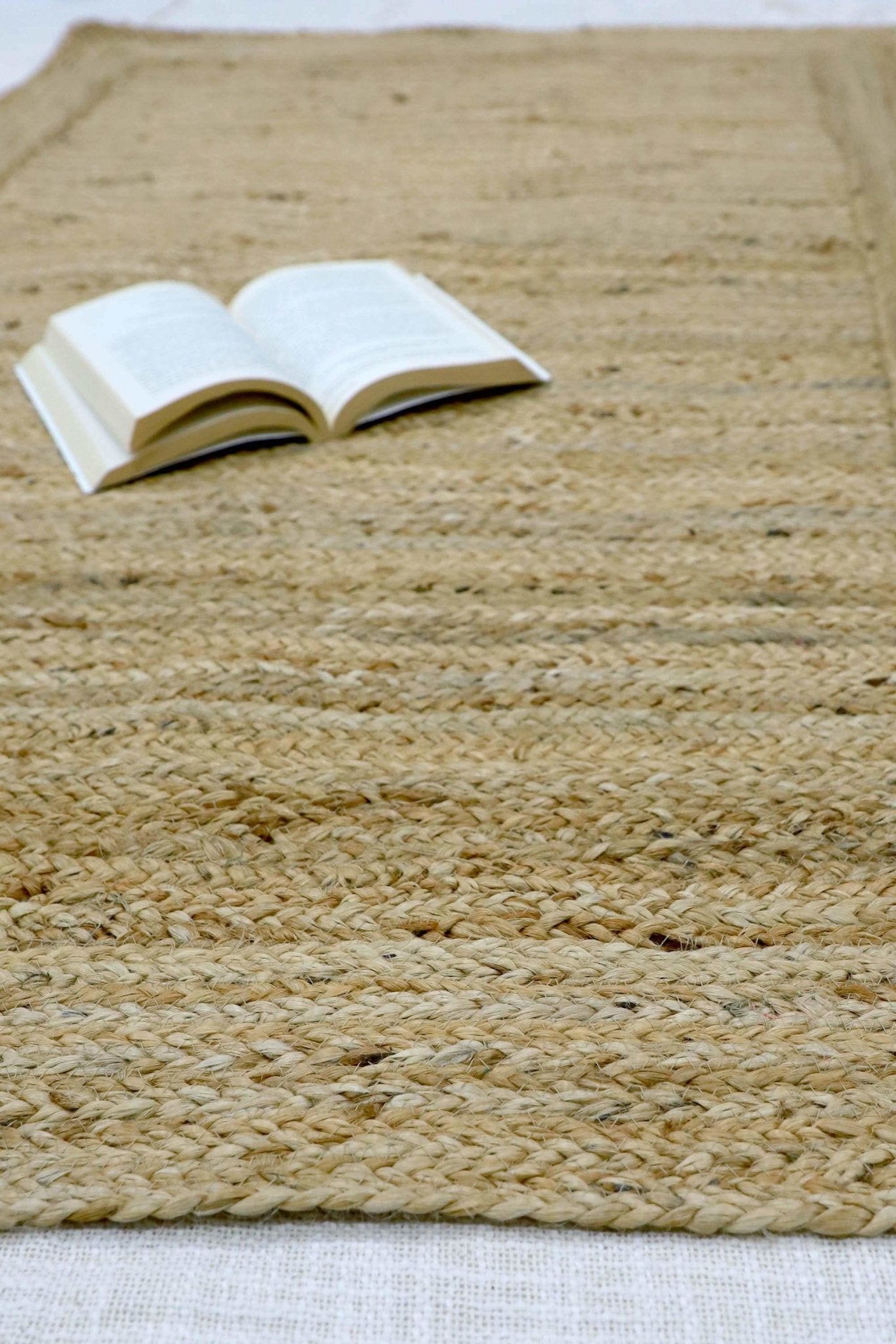 CREST-BRAIDED RUG - BROWN - ART AVENUE