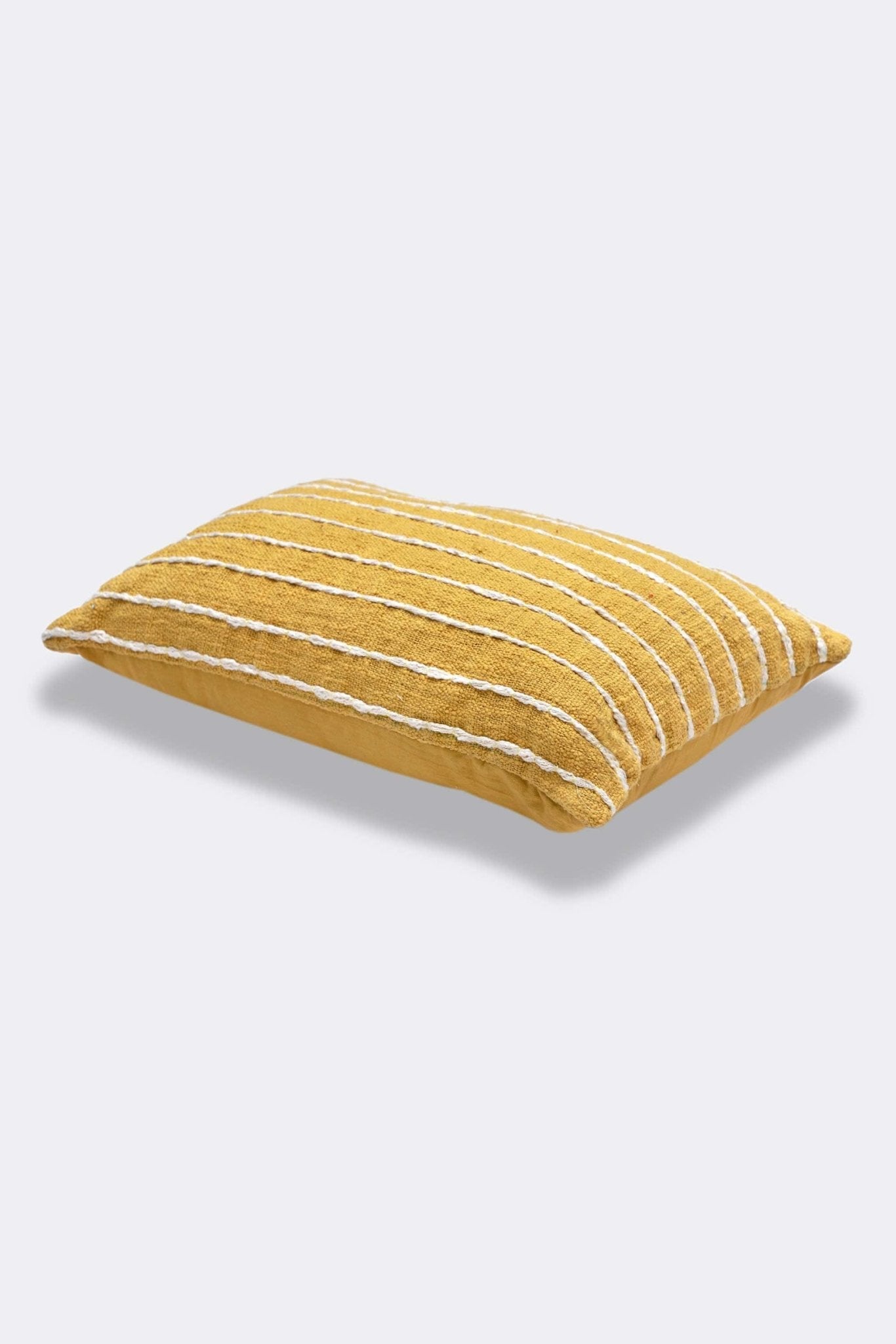 DENVER - LUMBAR CUSHION COVER - MUSTARD - ART AVENUE