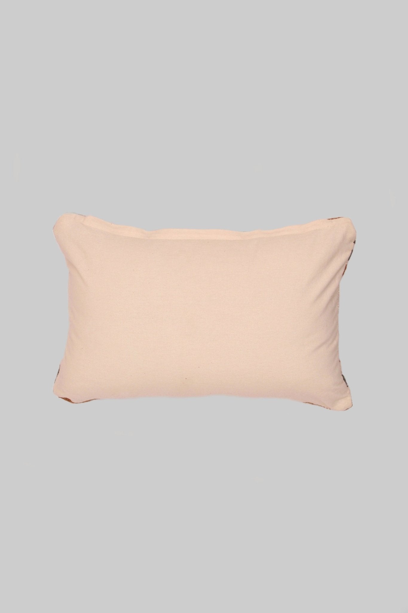 ECRU - LUMBAR CUSHION COVER -IVORY - ART AVENUE