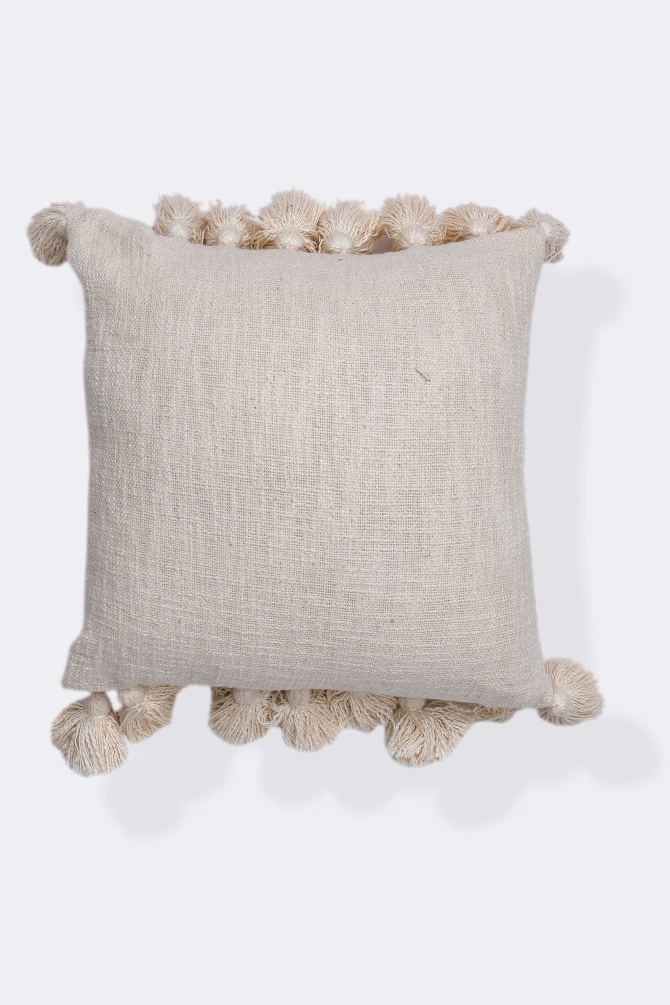 EDINBURGH - SQUARE CUSHION COVER - CREAM - ART AVENUE