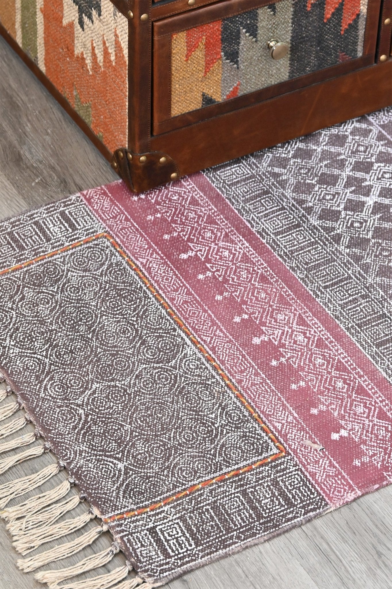 ERICA - BLOCK PRINTED FLOOR RUNNER - ART AVENUE
