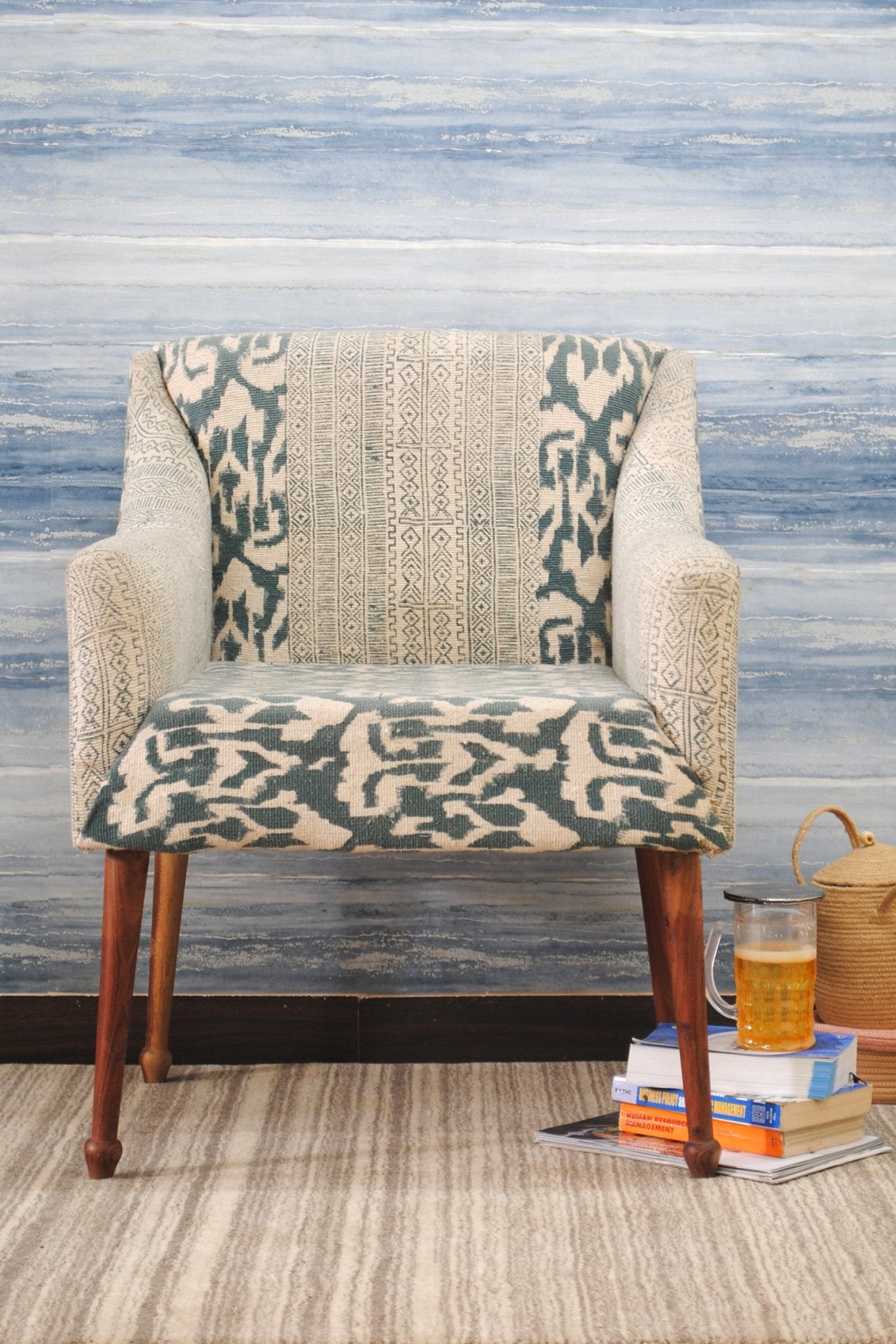 EUREKA BACK ARM CHAIR - ART AVENUE