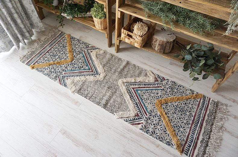 GATEWAY - BLOCK PRINTED FLOOR RUNNER - ART AVENUE