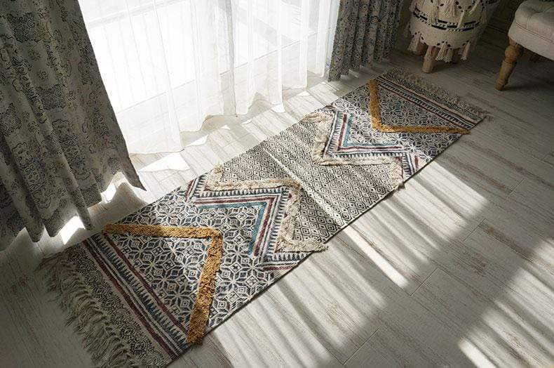 GATEWAY - BLOCK PRINTED FLOOR RUNNER - ART AVENUE