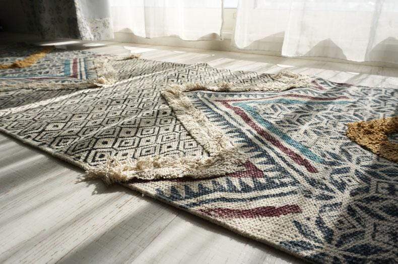 GATEWAY - BLOCK PRINTED FLOOR RUNNER - ART AVENUE