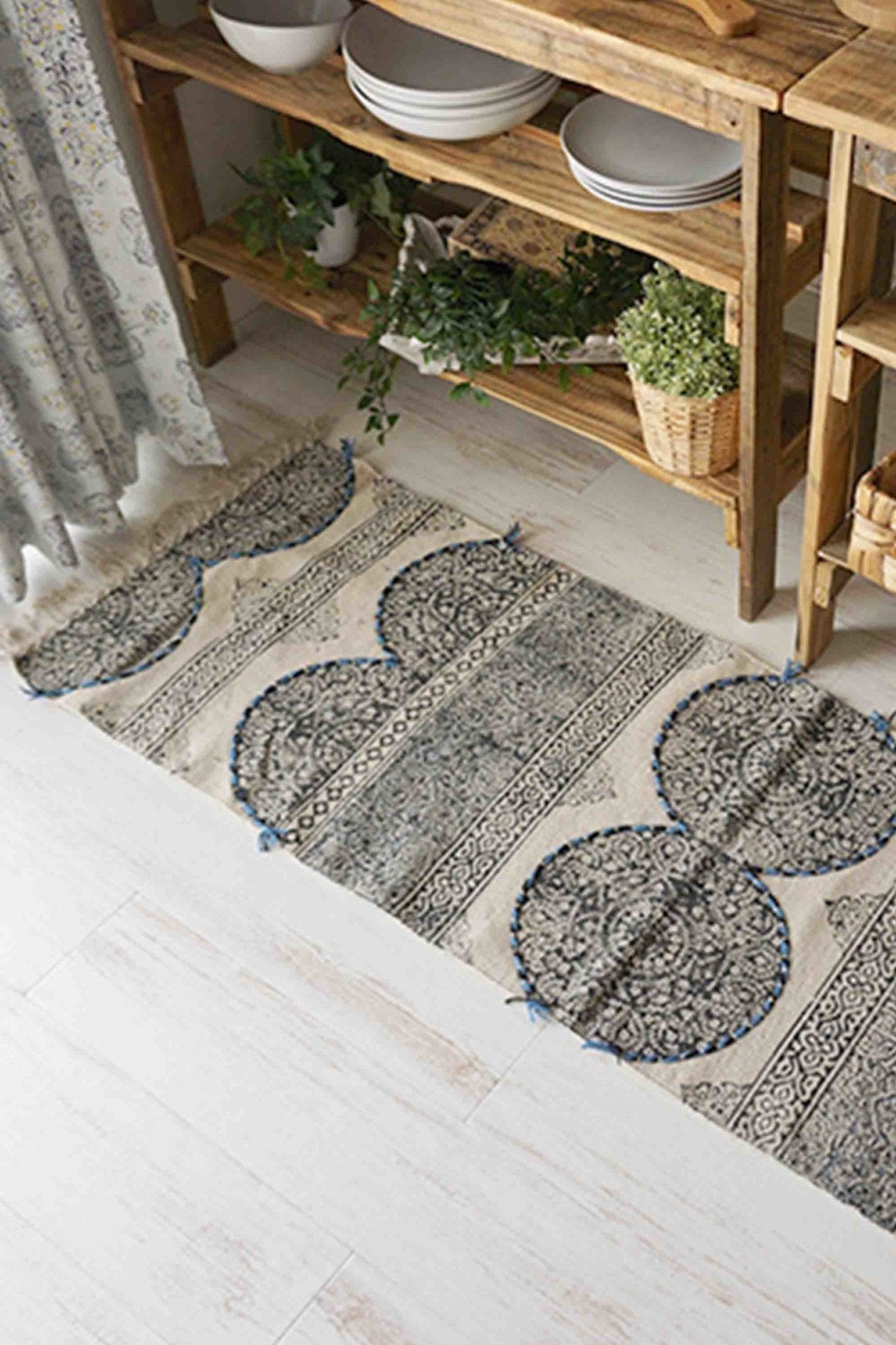 GITEGA - BLOCK PRINTED FLOOR RUNNER - ART AVENUE