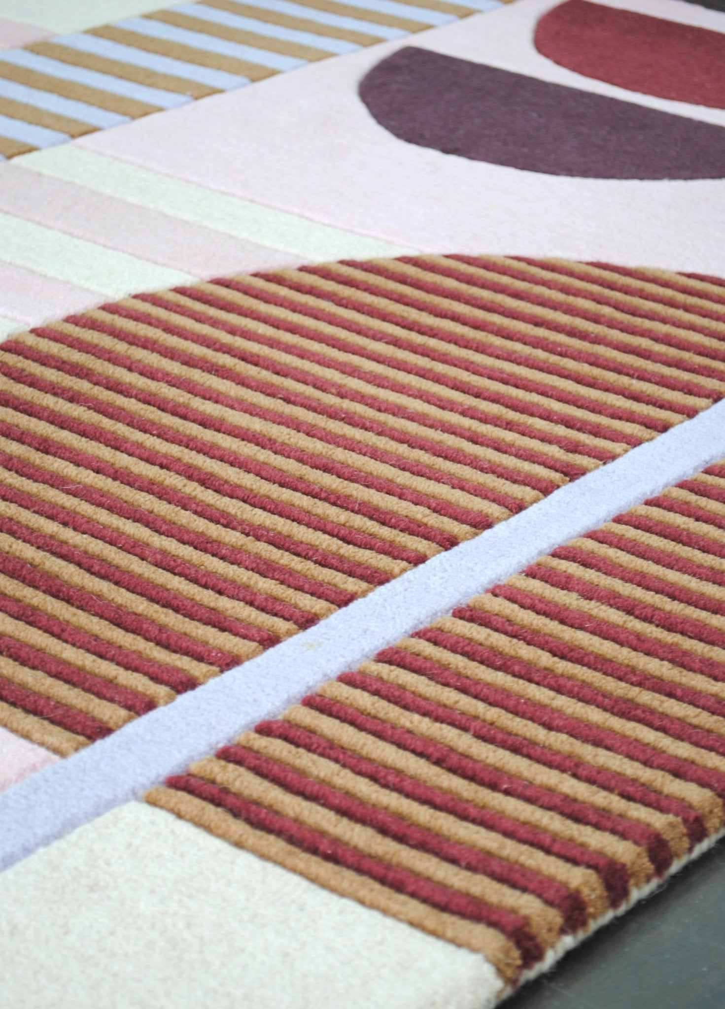 HELENE HANDTUFTED WOOL CARPET - ART AVENUE