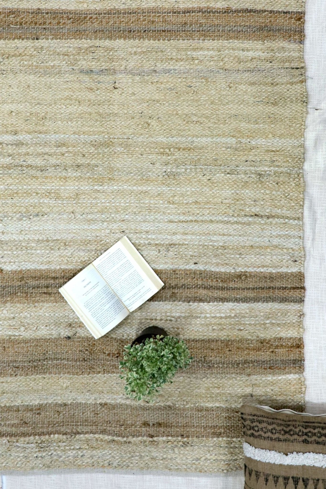 HORIZON- BRAIDED RUG - BEIGE - ART AVENUE