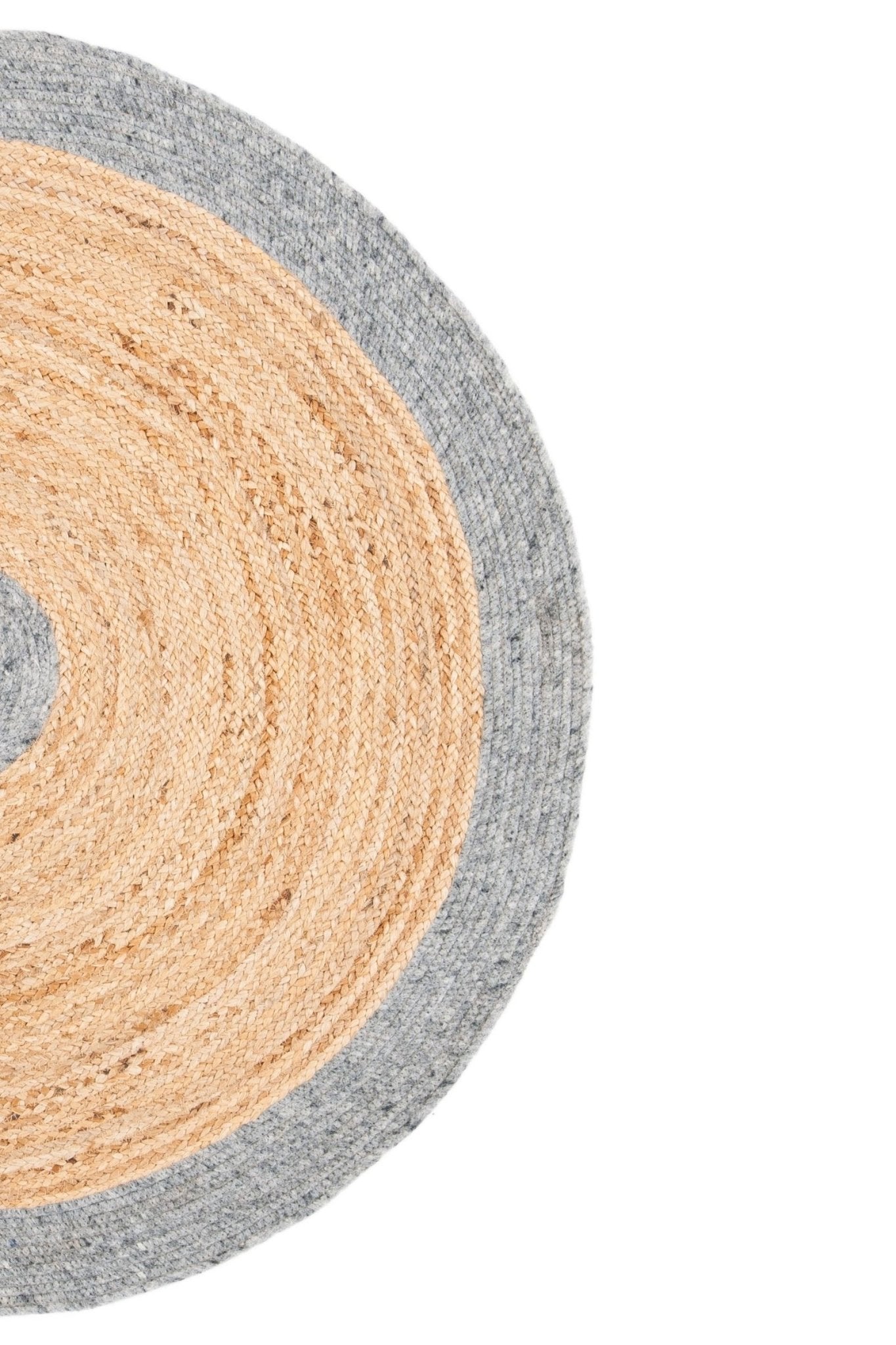 ISLE - ROUND JUTE RUG - ART AVENUE