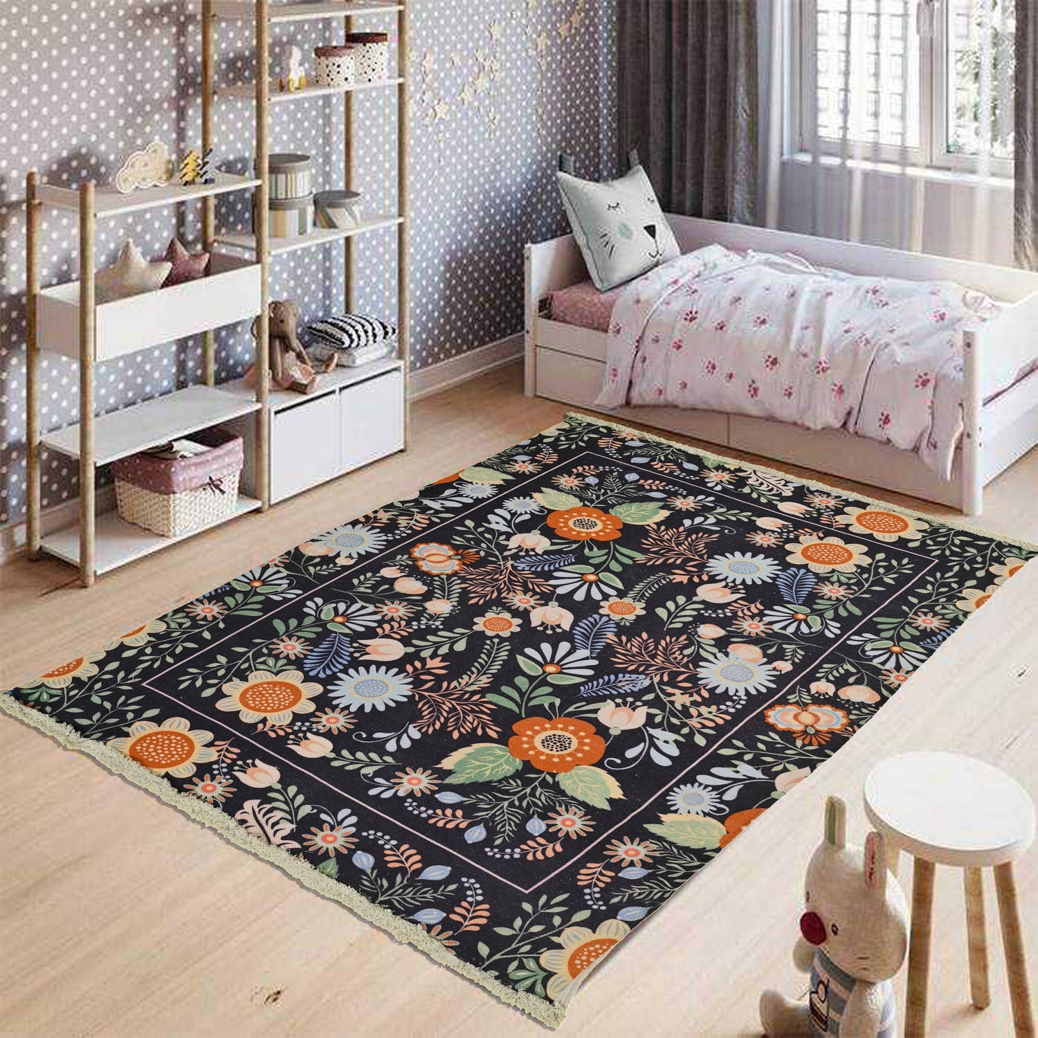 LASER - PRINTED COTTON RUG - ART AVENUE