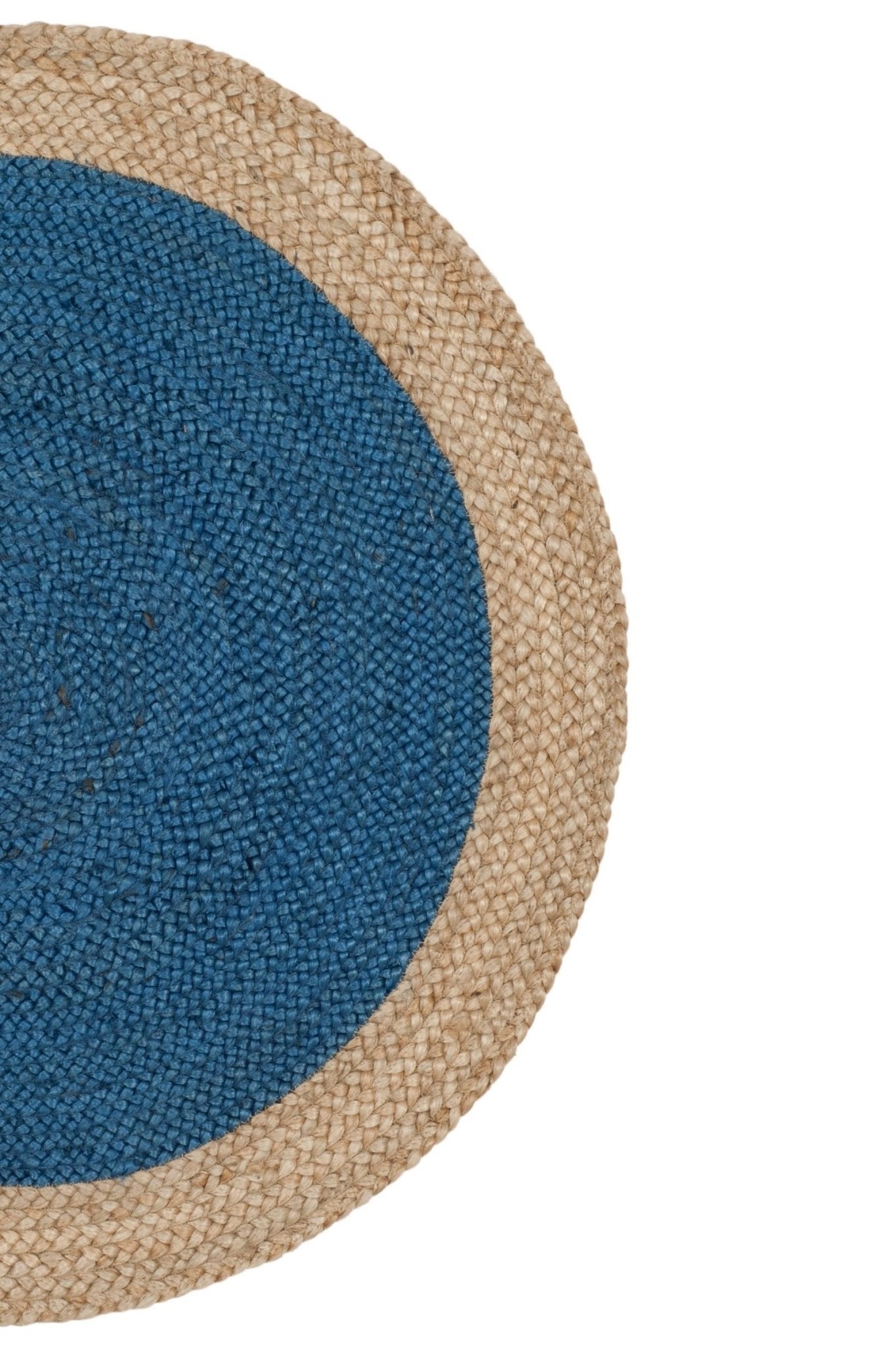 LATVIA - ROUND JUTE RUG - ART AVENUE
