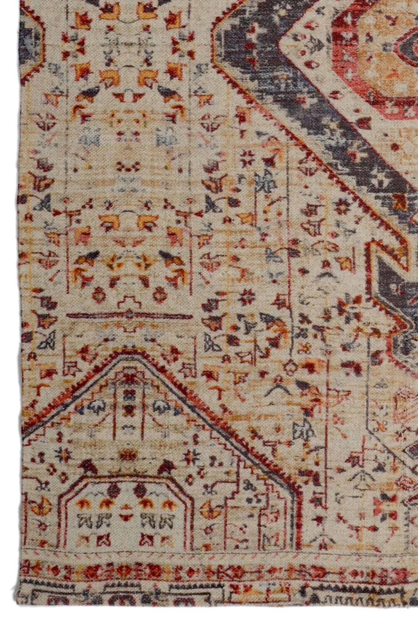 LOSAR - PRINTED RUG - BEIGE - ART AVENUE