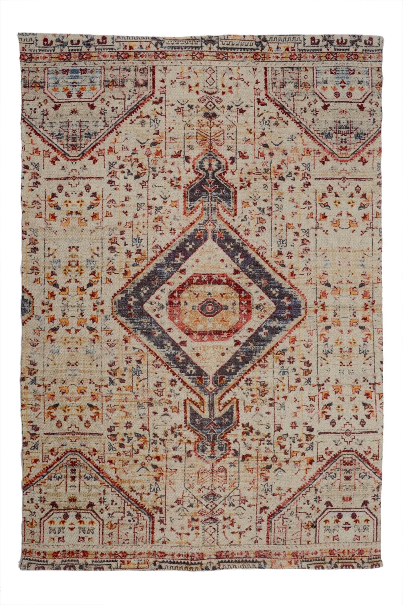 LOSAR - PRINTED RUG - BEIGE - ART AVENUE