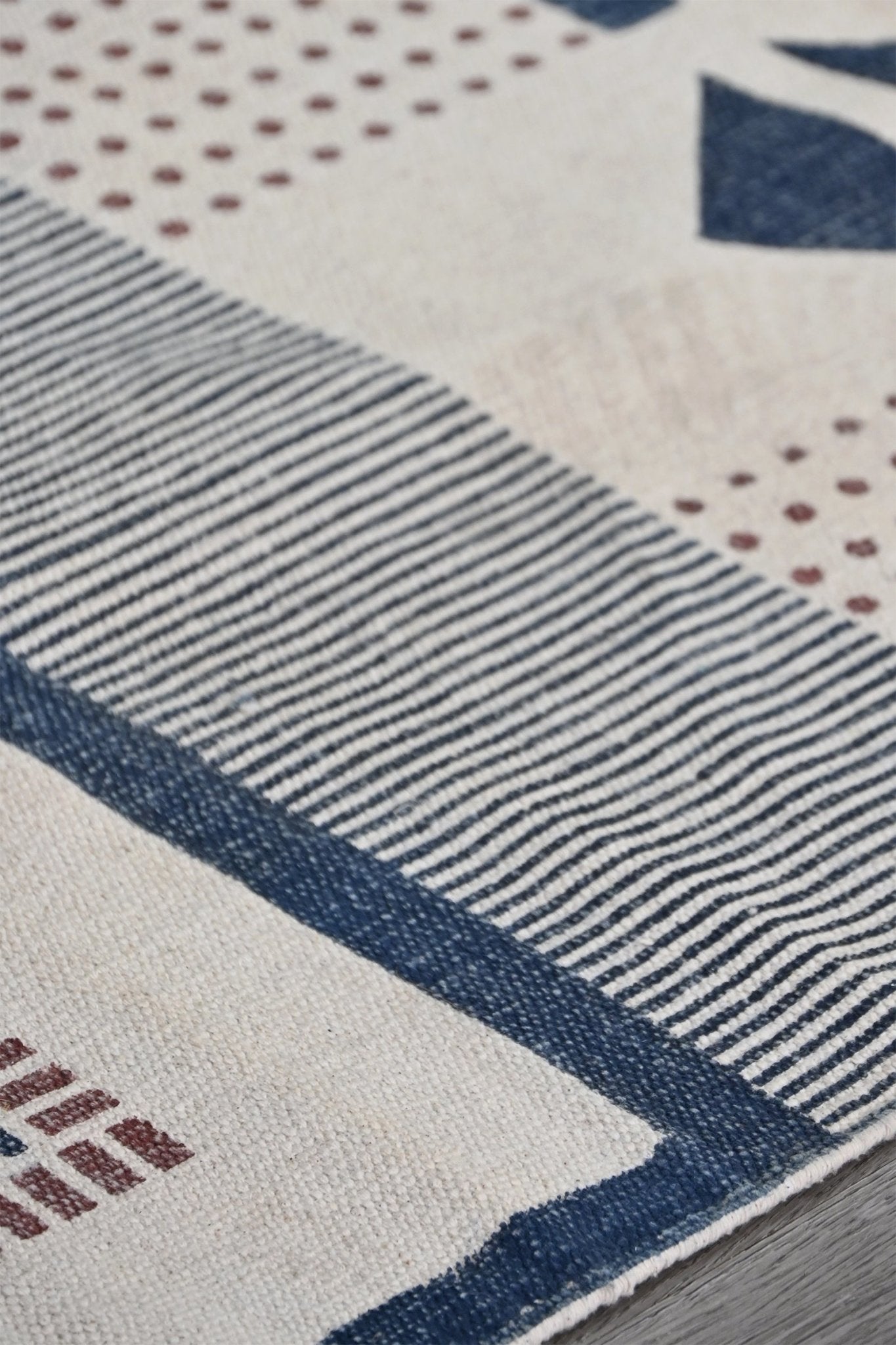 LYDIA - BLOCK PRINTED FLOOR RUNNER - ART AVENUE