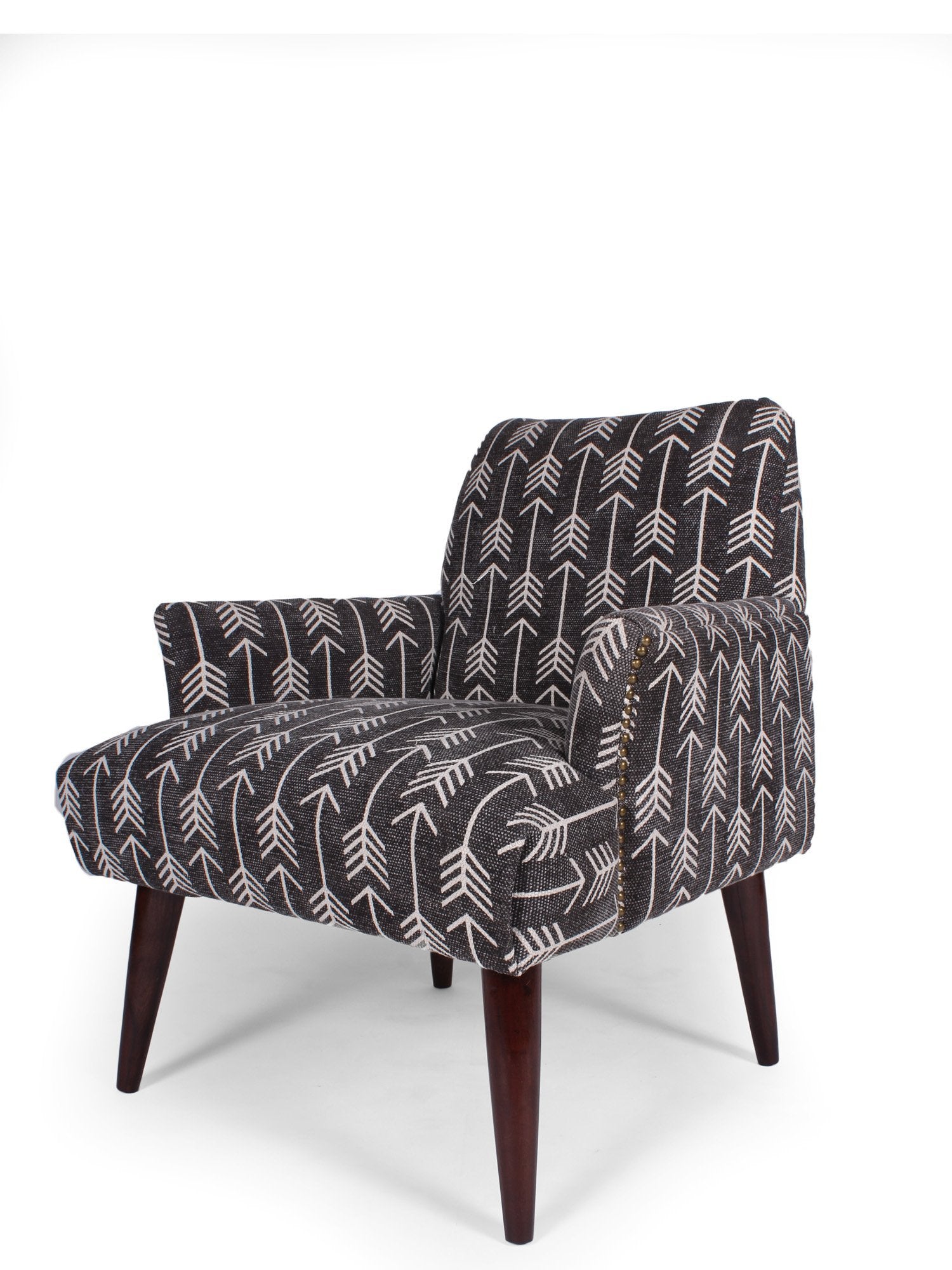 MASATO BACK ARM CHAIR - 5 Prints , 5 Colors - ART AVENUE