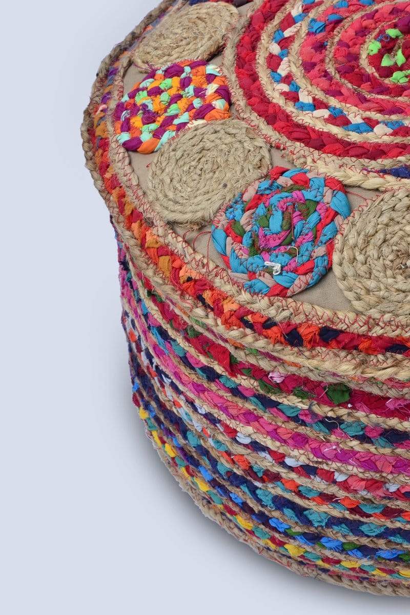 MURFY - CYLINDRICAL POUF - ART AVENUE