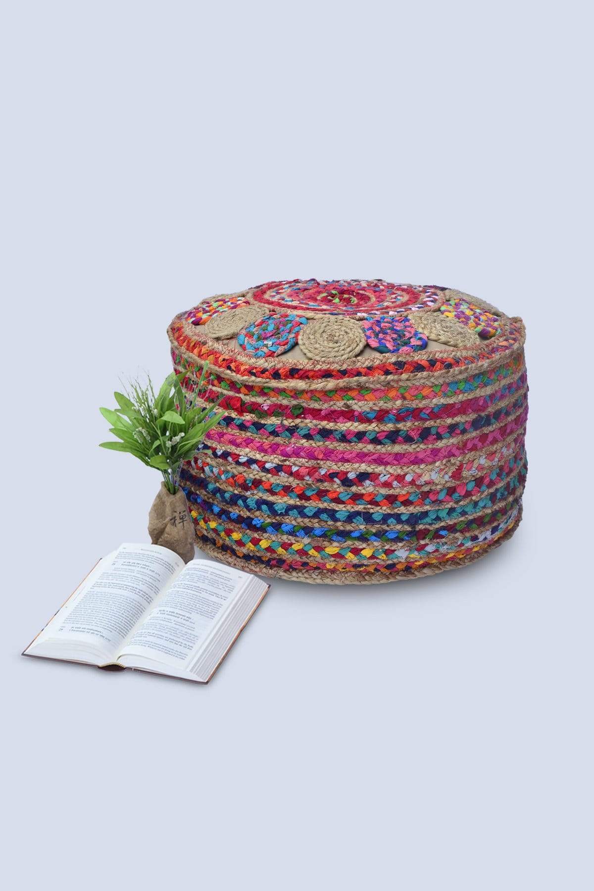 MURFY - CYLINDRICAL POUF - ART AVENUE