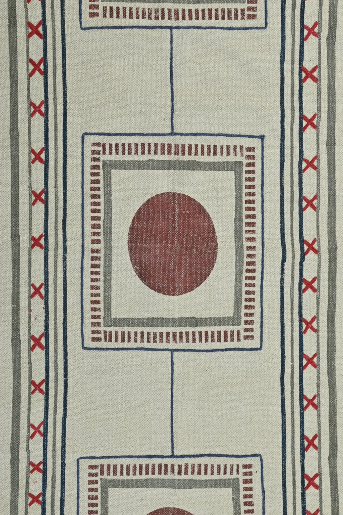 NARCISS - BLOCK PRINTED RUG - ART AVENUE