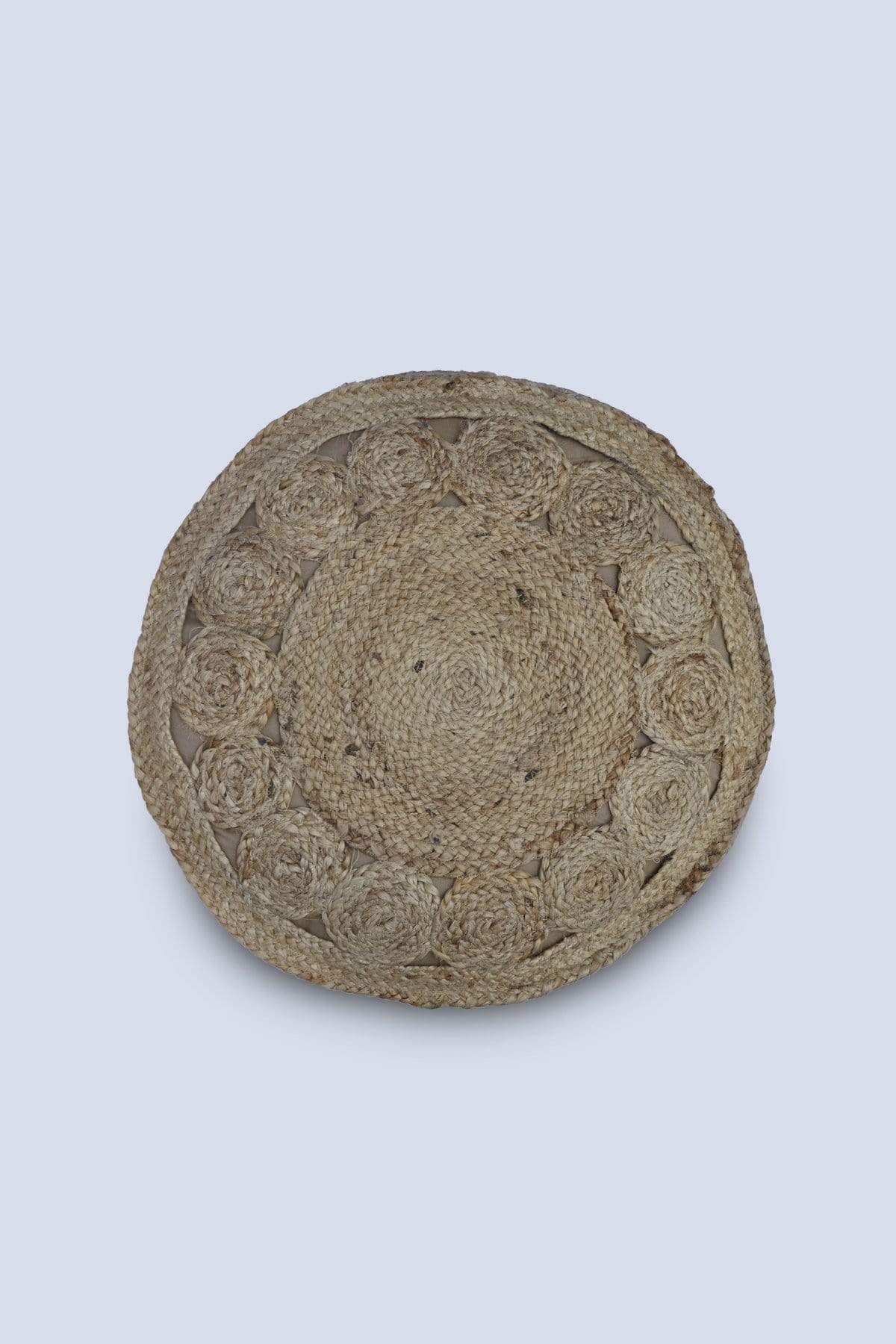 NATURAL - CYLINDRICAL POUF - ART AVENUE