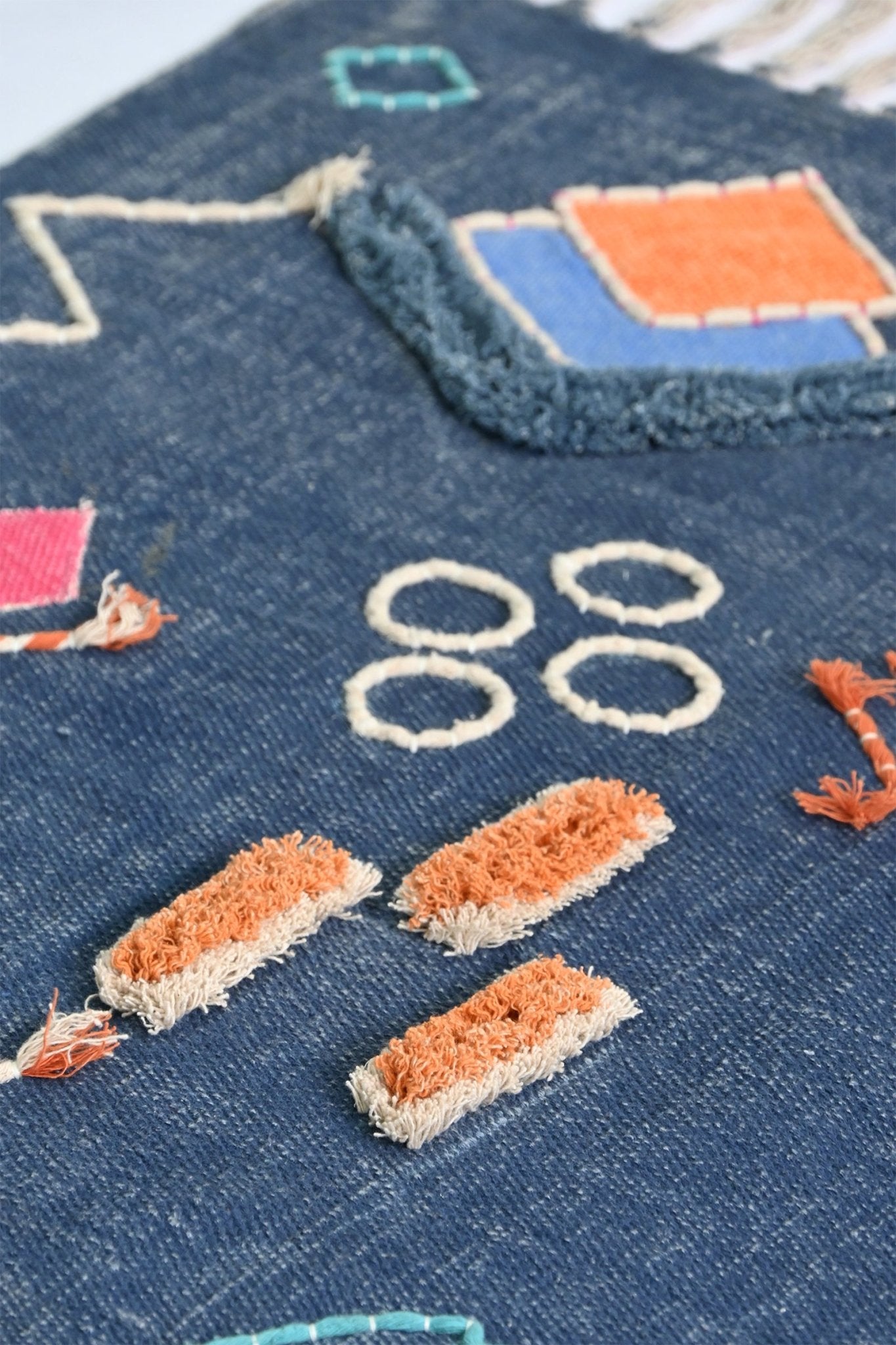 NICOBAR - HAND EMBROIDERED RUG - ART AVENUE