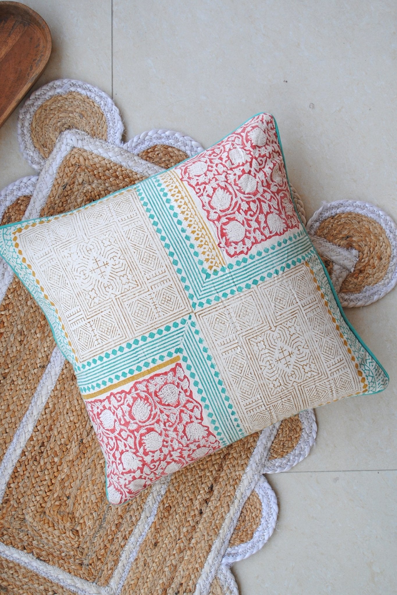 OPHELIA - SQUARE CUSHION COVER - ART AVENUE