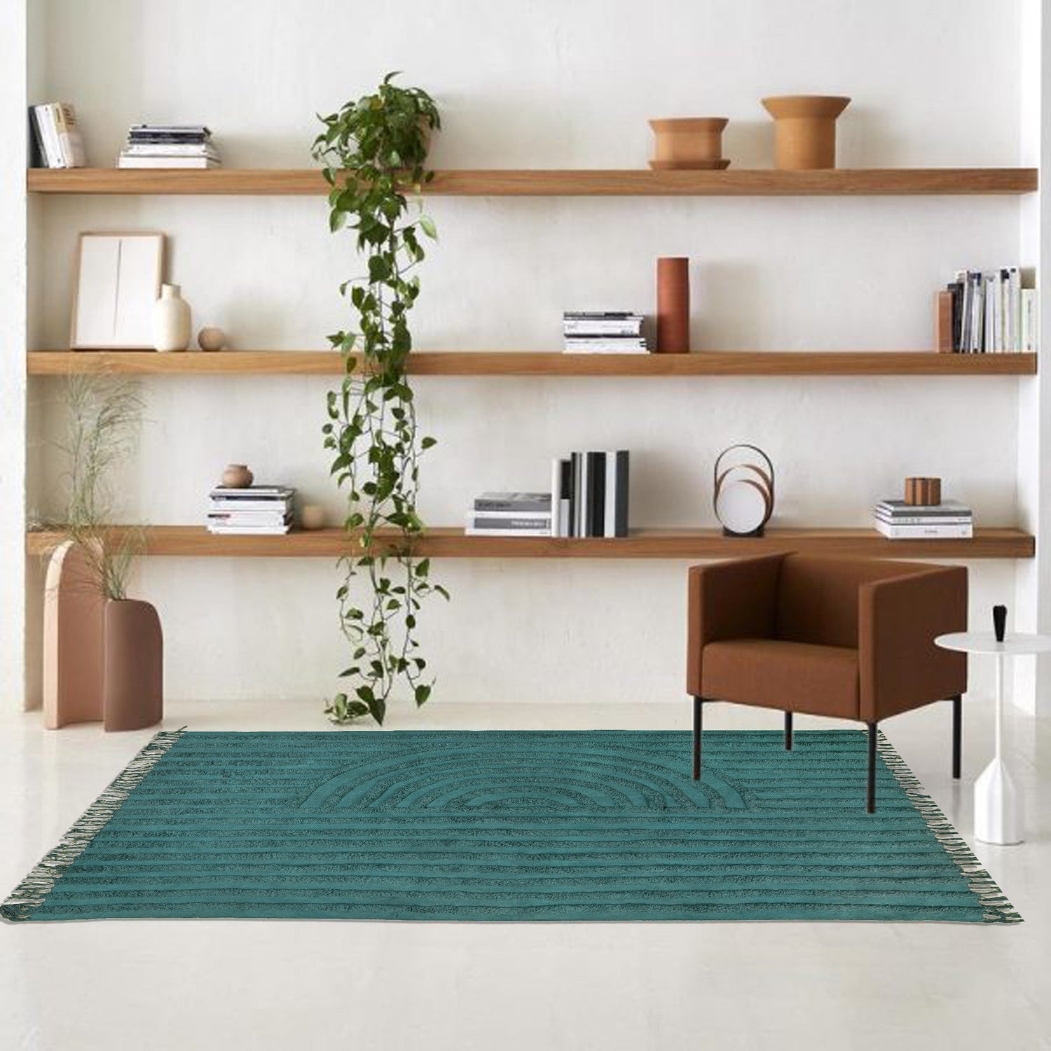 ORBIT HAND EMBROIDERED RUG - ART AVENUE